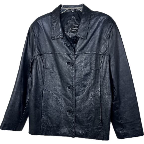 Outbrook jacket 100% leather women’s - Picture 1 of 7